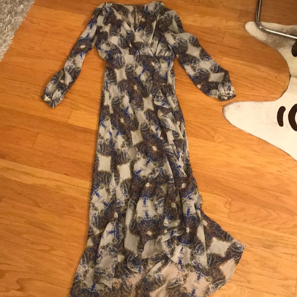 Cascade Ruffle Maxi Dress - Picture 5 of 6